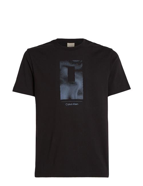 Calvin Klein Vertical Lines Graphic T-Shirt Calvin Klein Black