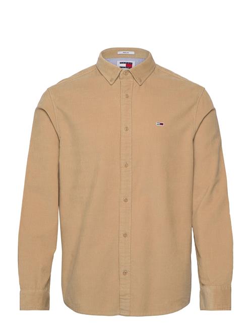 Tjm Reg Corduroy Shirt Tommy Jeans Beige