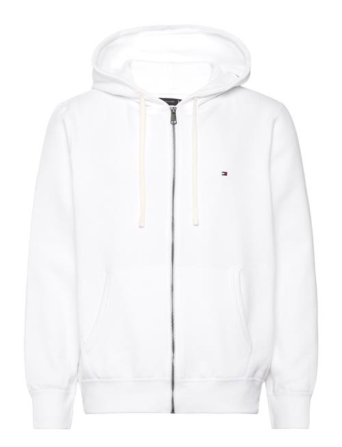 Se Tommy Hilfiger Essential Fleece Zip Through Tommy Hilfiger White ved Booztlet