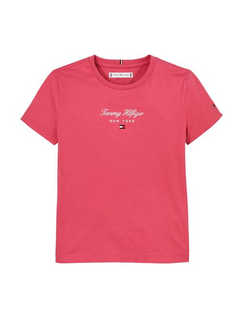 Tommy Hilfiger Th Nyc Foil Tee Ss Tommy Hilfiger Pink