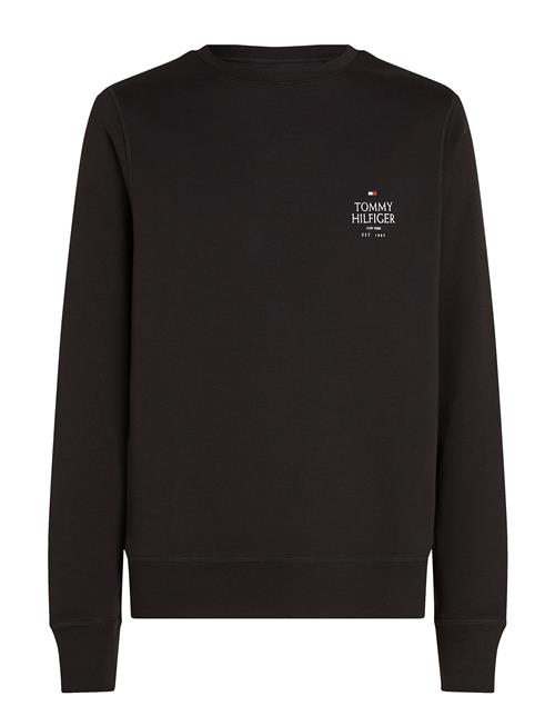 Tommy Hilfiger Hilfiger Stack Sweatshirt Tommy Hilfiger Black