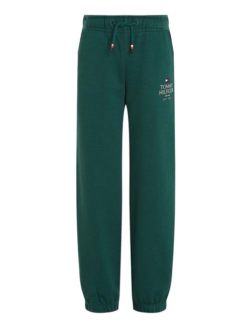 Tommy Hilfiger Th Logo Puff Print Sweatpants Tommy Hilfiger Green