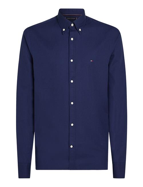 Flex Dobby Sf Shirt Tommy Hilfiger Navy