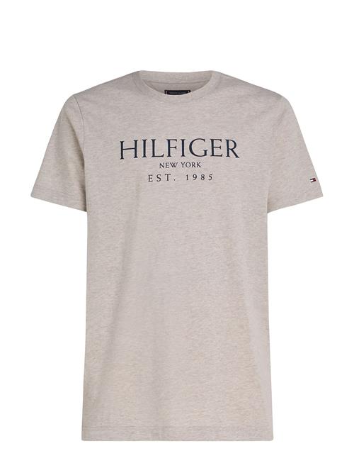 Se Tommy Hilfiger Big Hilfiger Tee Tommy Hilfiger Grey ved Booztlet