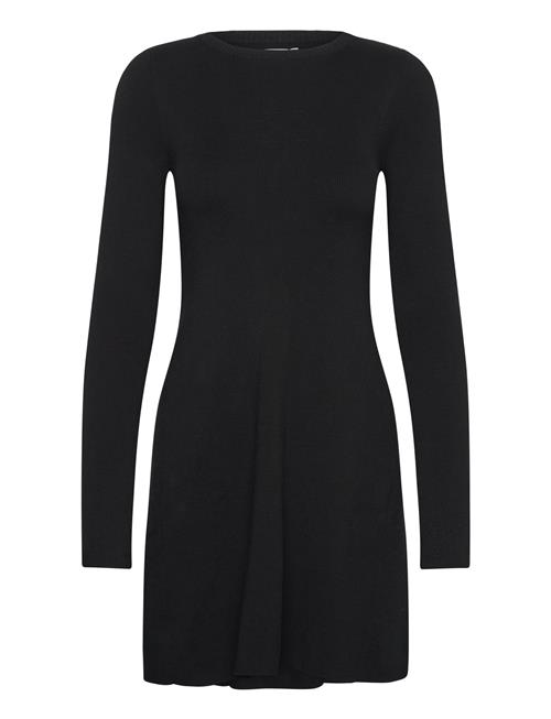 Calvin Klein Jeans Ck Intarsia Sweater Dress Calvin Klein Jeans Black