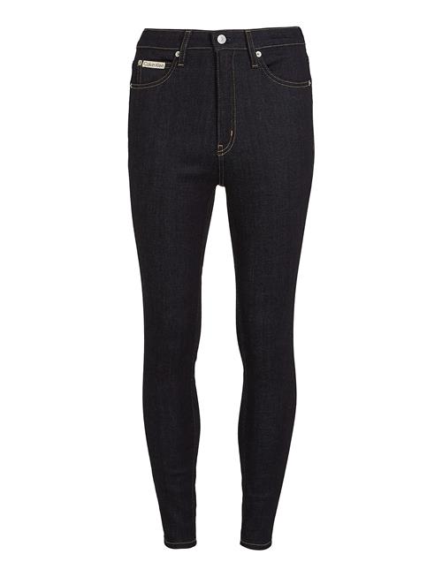 Se Calvin Klein Jeans High Rise Super Skinny Ankle Calvin Klein Jeans Navy ved Booztlet