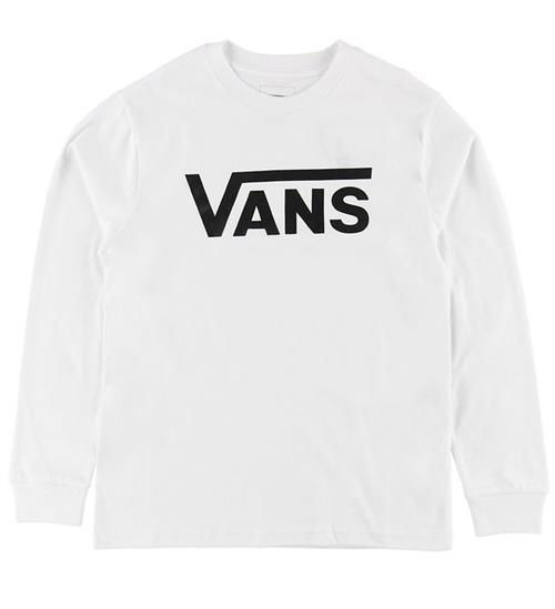 Se Vans Bluse - Hvid m. Logo ved KidsWorld