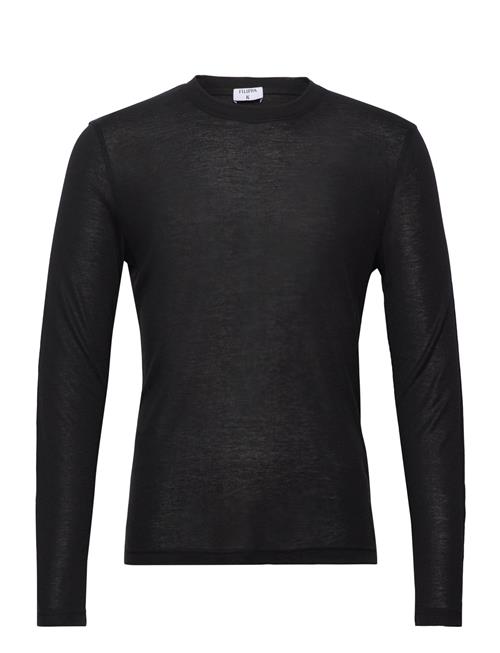 Se Filippa K Lounge Longsleeve Tee Filippa K Black ved Booztlet