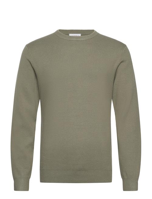 Lindbergh Ecovero O-Neck Knit Lindbergh Khaki