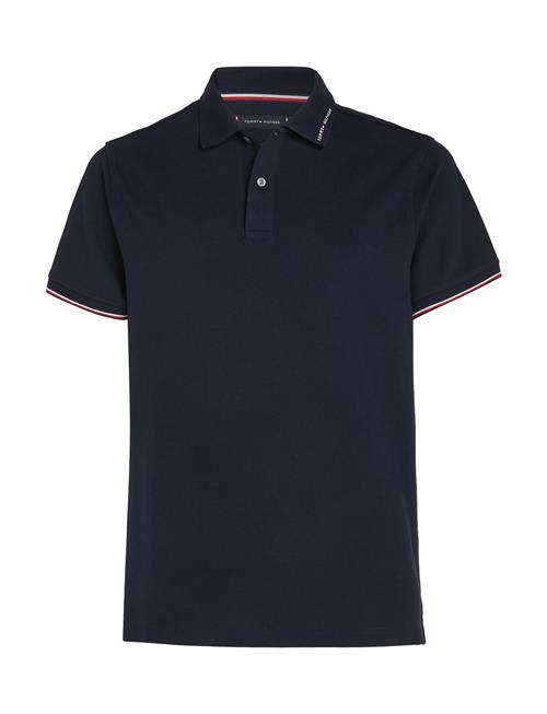 Tommy Hilfiger Tommy Flag Tipped Reg Polo Tommy Hilfiger Navy