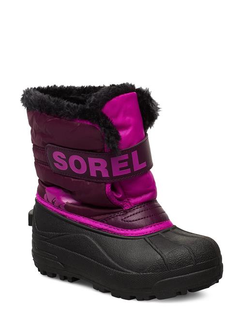 Se Sorel Childrens Snow Commander Sorel Pink ved Booztlet