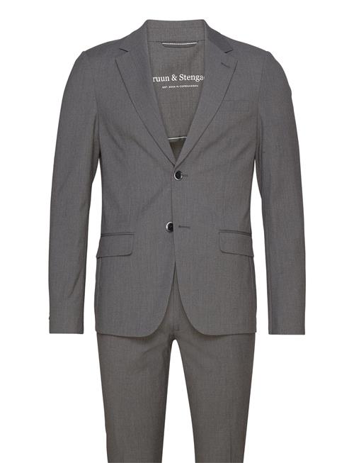 Bruun & Stengade Bs Sonoma Slim Fit Suit Set Bruun & Stengade Grey