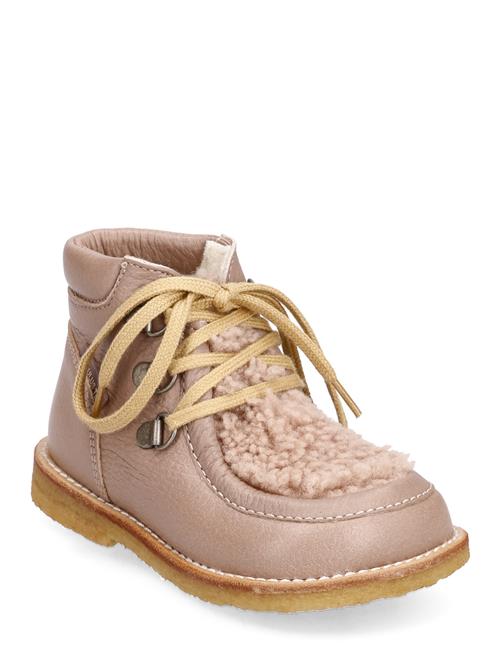 Se ANGULUS Boots - Flat - With Laces ANGULUS Pink ved Booztlet