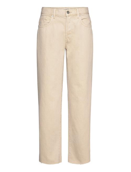 Trouser Sia Twill Cropped Lindex Beige