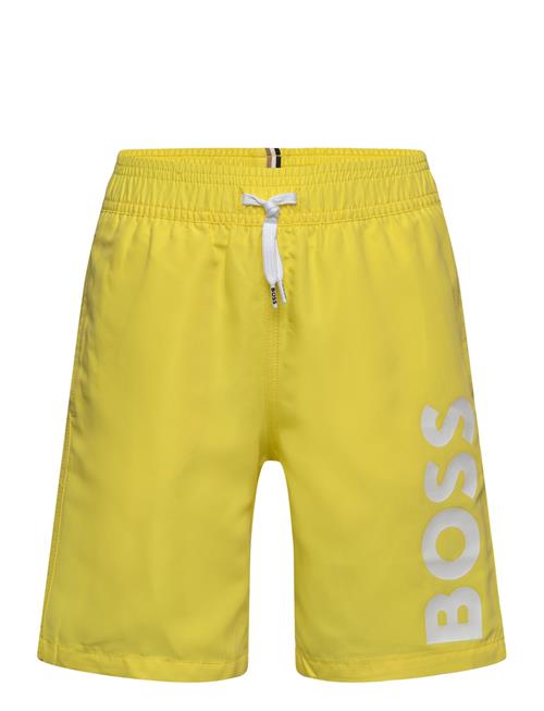 BOSS Swim Shorts BOSS Yellow