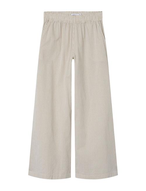 Se name it Nkfjelaila Wide Pant Name It Beige ved Booztlet