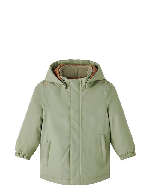 Se Lil'Atelier Nmnlasnow10 Jkt Fo Solid Lil Lil'Atelier Green ved Booztlet