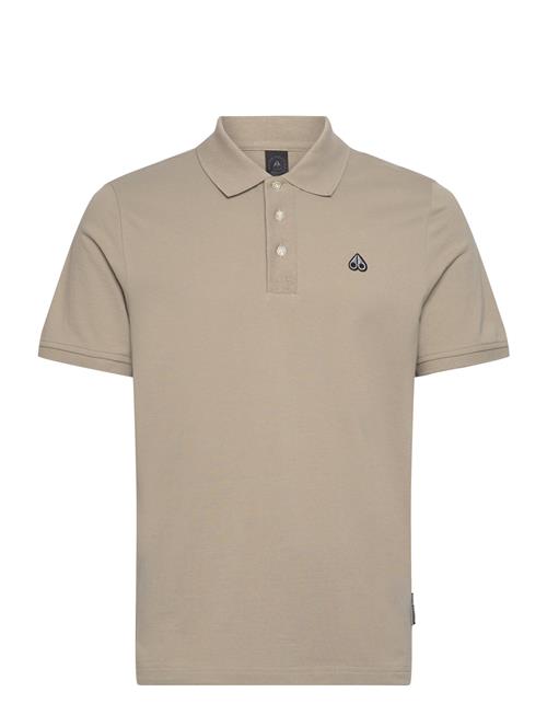 Moose Knuckles Pique Polo Moose Knuckles Beige