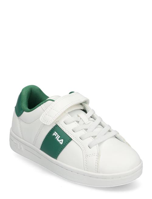 FILA Crosscourt Line Velcro Kids FILA White