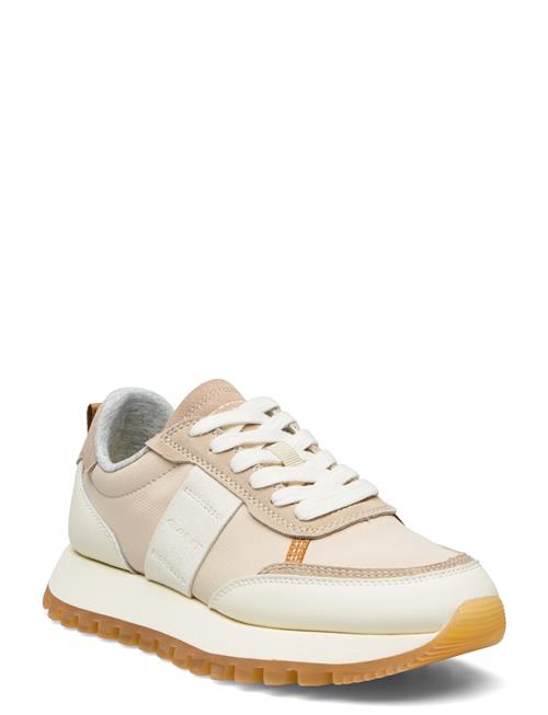 Se GANT Caffay Sneaker GANT Beige ved Booztlet