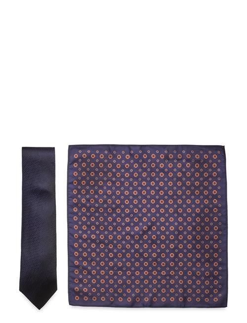 Amanda Christensen Tie & Pocket Square Amanda Christensen Navy