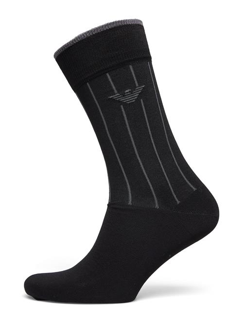 Emporio Armani Men's Knit Short Socks Emporio Armani Black