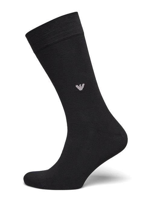 Emporio Armani Men's Knit Short Socks Emporio Armani Black