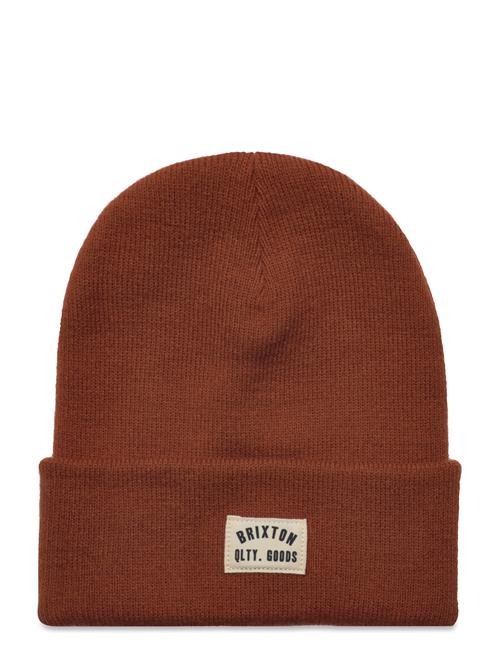 Brixton Woodburn Watch Cap Beanie Brixton Brown