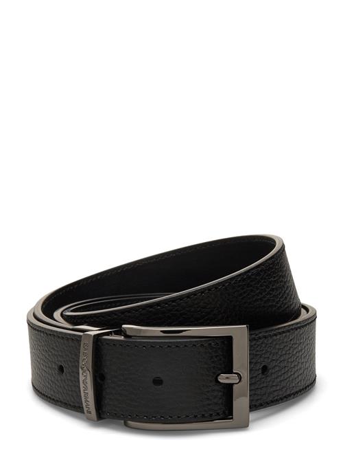 Emporio Armani Tongue Belt Emporio Armani Black