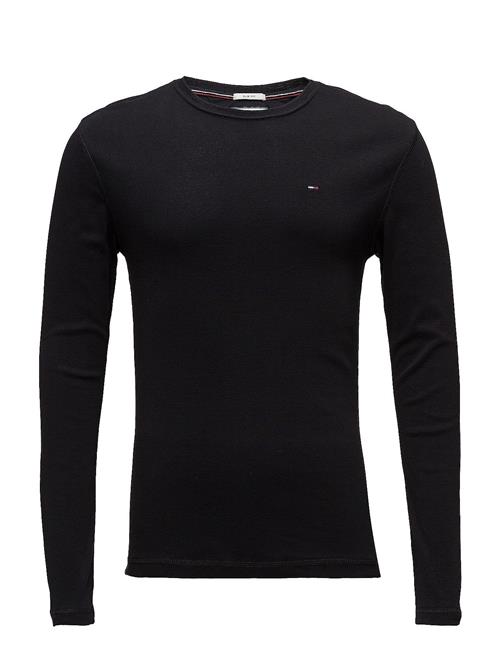 Tommy Jeans Tjm Original Rib Longsleeve Tee Tommy Jeans Black