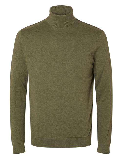 Selected Homme Slhberg Roll Neck Noos Selected Homme Green