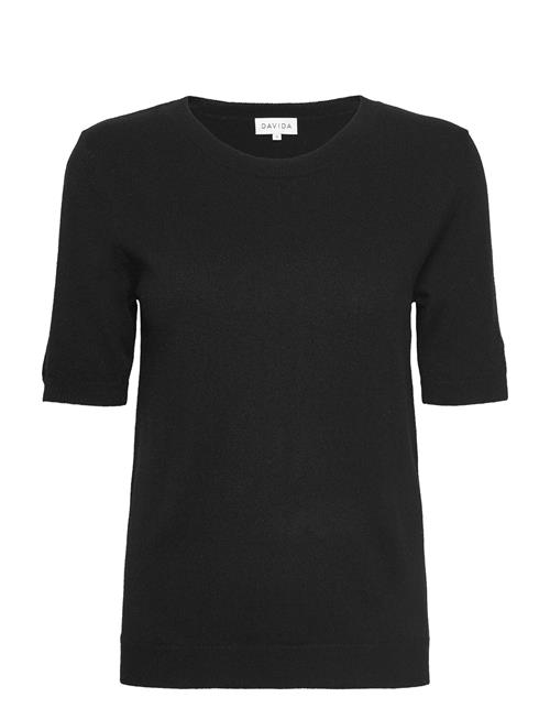 Davida Cashmere T-Shirt Over D Davida Cashmere Black