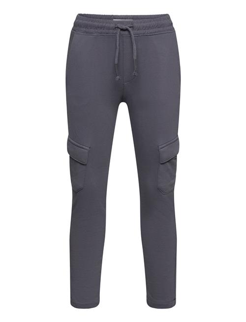 Se Mango Cotton Jogger-Style Trousers Mango Grey ved Booztlet