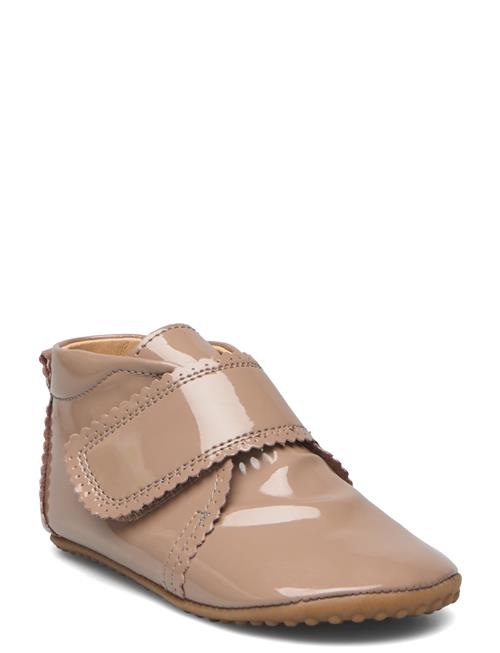 Pom Pom Beginners Velcro Scallops Pom Pom Beige