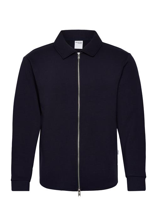 Selected Homme Slhemanuel Soft Full Zip Sweat Noos Selected Homme Navy