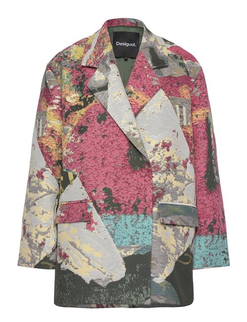 Desigual Coat Poster Lacroi Desigual Patterned