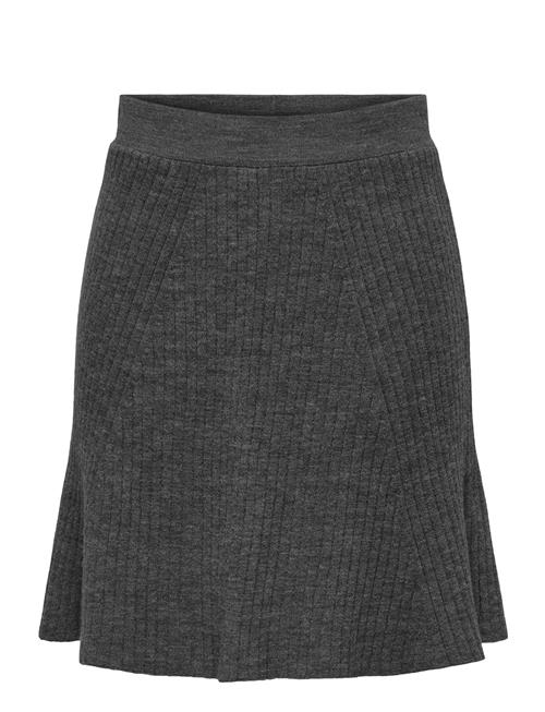 ONLY Onlmonica Hw Mini Skirt Knt ONLY Grey