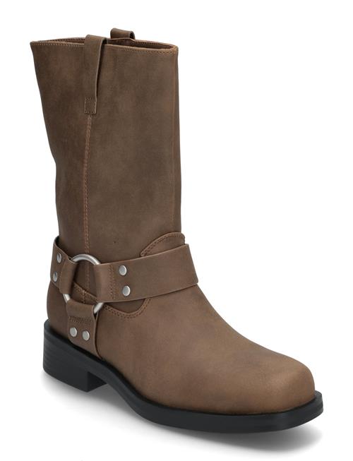 ONLY Onlbax-1 Pu Biker Boot ONLY Brown