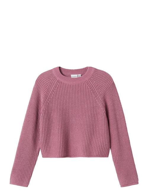 name it Nkfvenja Ls Loose Short Knit Name It Purple