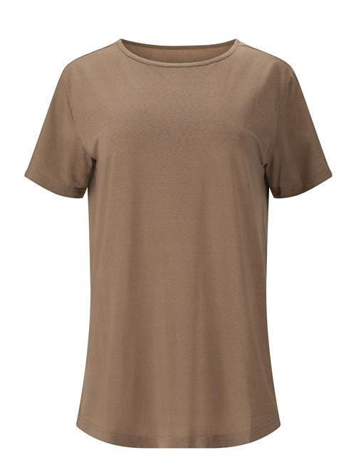 Athlecia Lizzy W Slub S/S Tee Athlecia Brown