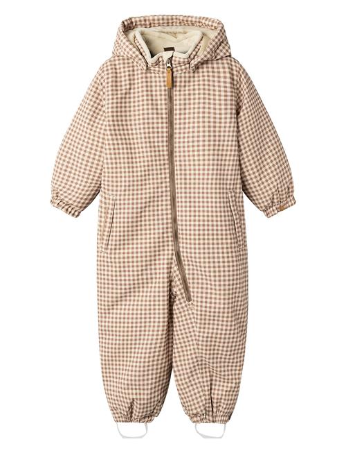 Se Lil'Atelier Nmflasnow10 Suit Aop 1Fo Lil Lil'Atelier Beige ved Booztlet