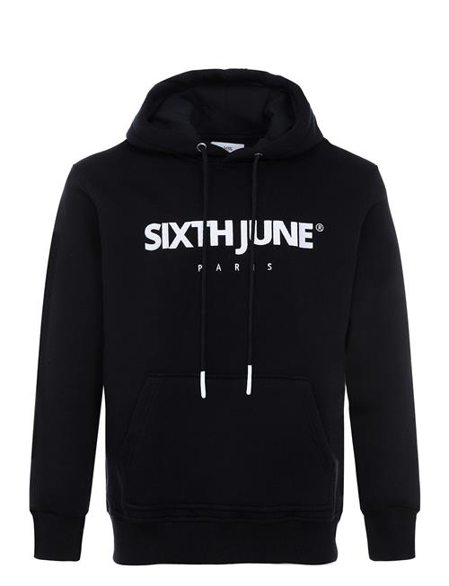 Se SIXTH JUNE Essentiel Ls Hoodie SIXTH JUNE Black ved Booztlet