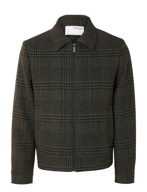 Slhnew Filip Jkt Noos Selected Brown