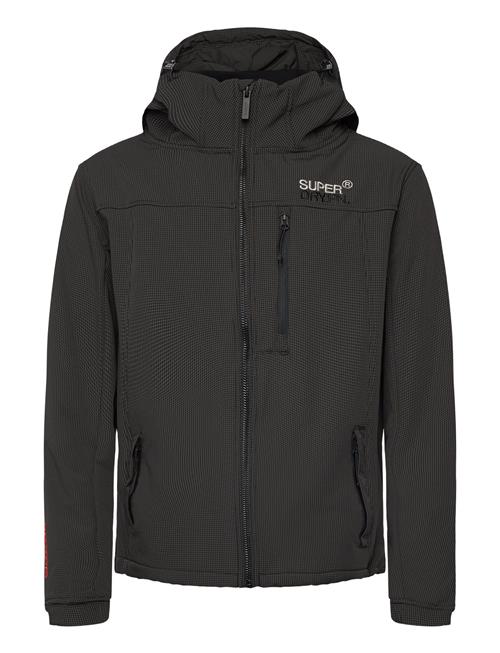 Hood Ripstop Softshell Trekker Superdry Sport Black