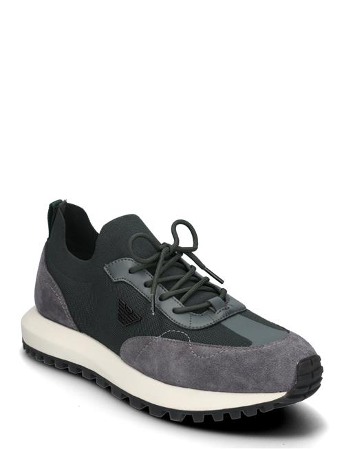 Se Emporio Armani Sneaker Emporio Armani Grey ved Booztlet