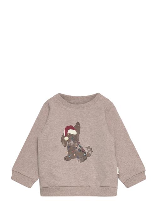 Se Minymo Sweatshirt Ls Minymo Beige ved Booztlet