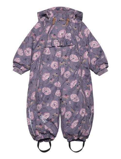 Minymo Snow Suit Aop Minymo Purple