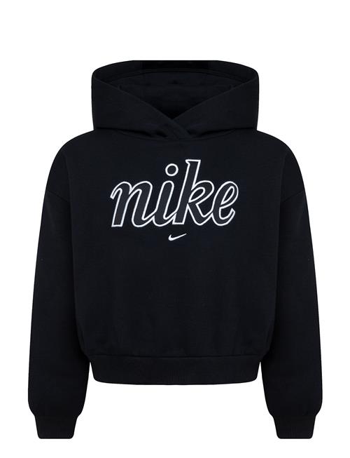 Se Nike Nike Fleece Boxy Pullover Nike Black ved Booztlet