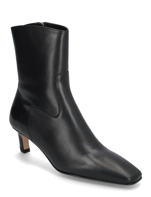 ALOHAS Nash Black Leather Ankle Boots ALOHAS Black