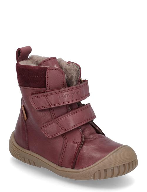 Pom Pom Sporty™ Velcro Boot Tex Pom Pom Pink